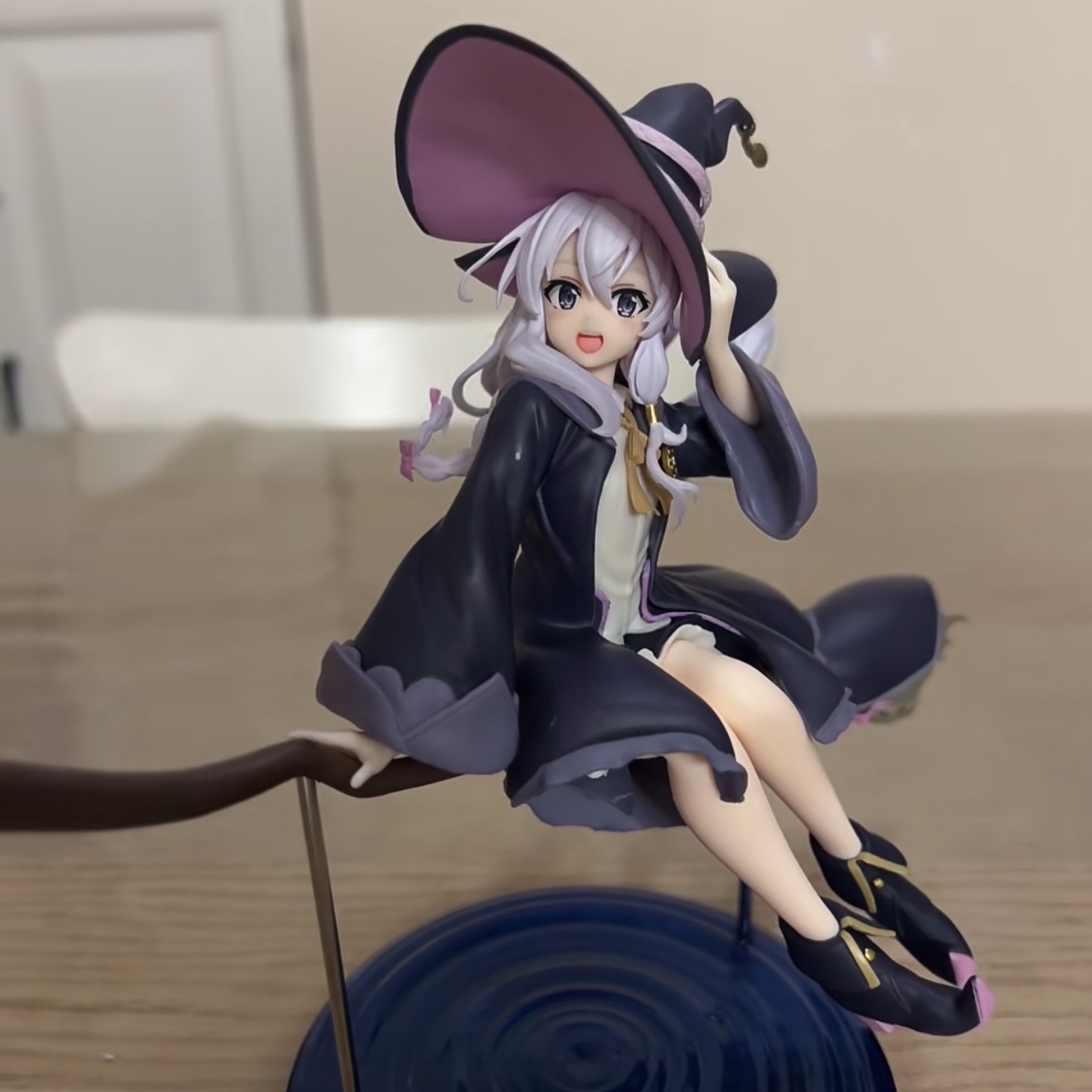 This is a photo of a figure from a front view.